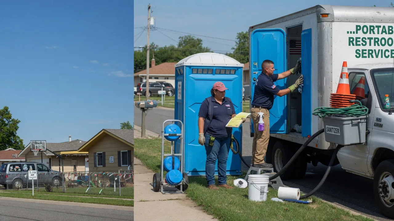 Portable Toilet Rental in Lamar, MO near me